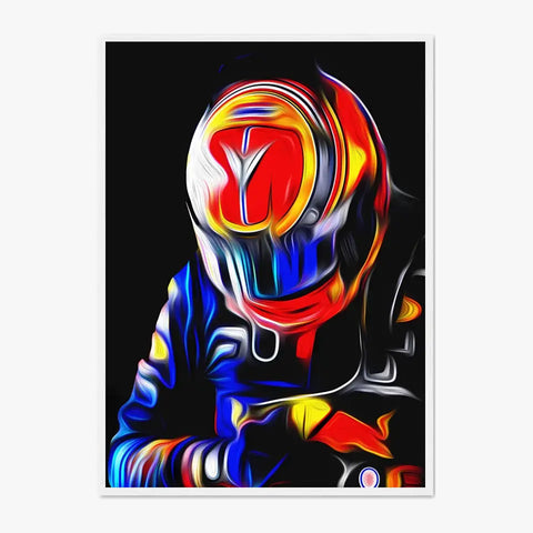 Affiche et Tableau Alex Albon Red Bull 2020 Formule 1