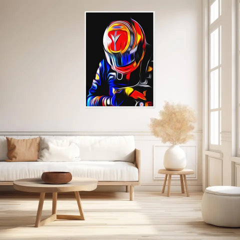 Affiche et Tableau Alex Albon Red Bull 2020 Formule 1
