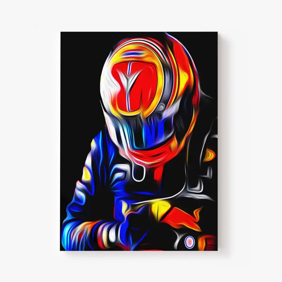 Affiche et Tableau Alex Albon Red Bull 2020 Formule 1