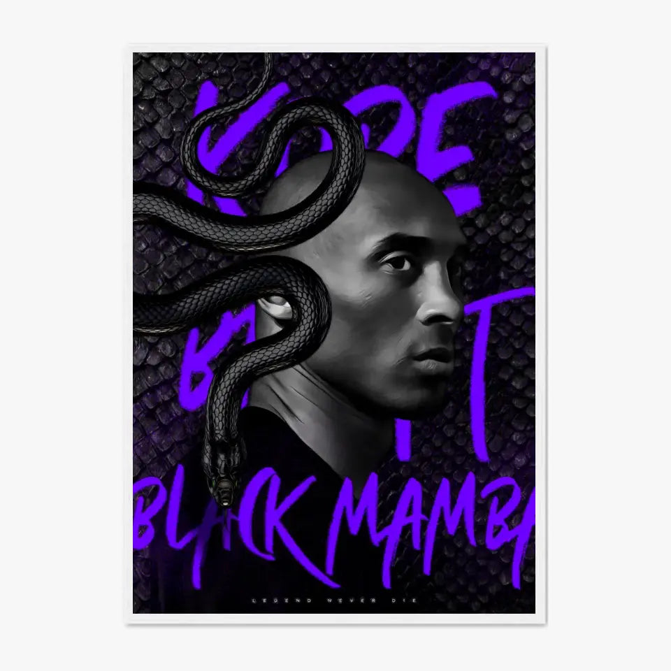 Affiche et Tableau Pop Art de Kobe Bryant Lakers 24