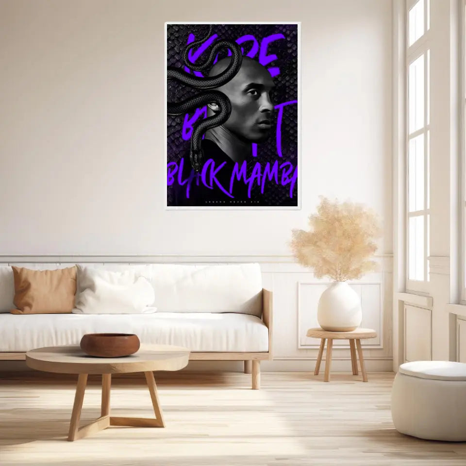 Affiche et Tableau Pop Art de Kobe Bryant Lakers 24