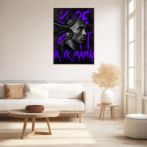 Affiche et Tableau Pop Art de Kobe Bryant Lakers 24