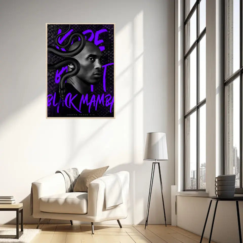 Affiche et Tableau Pop Art de Kobe Bryant Lakers 24