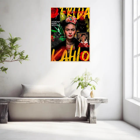 Affiche et Tableau Pop Art de Frida Kahlo