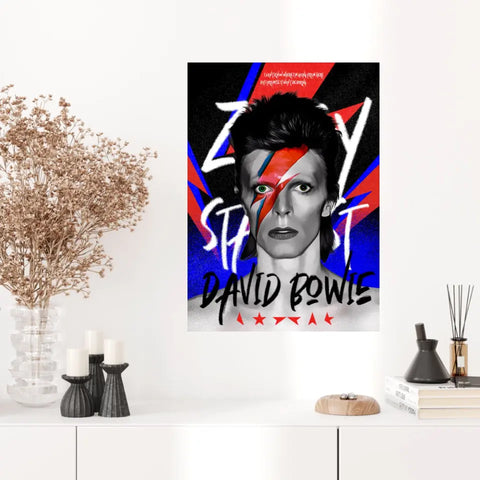 Affiche et Tableau Pop Art de David Bowie