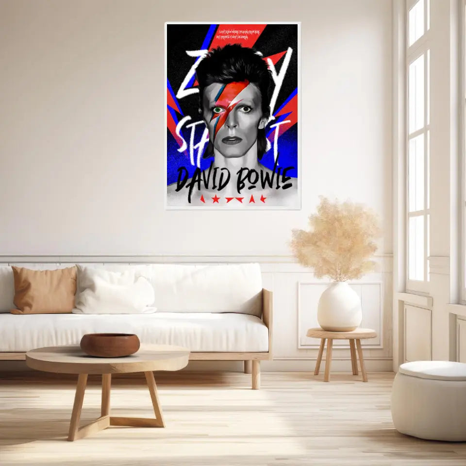 Affiche et Tableau Pop Art de David Bowie
