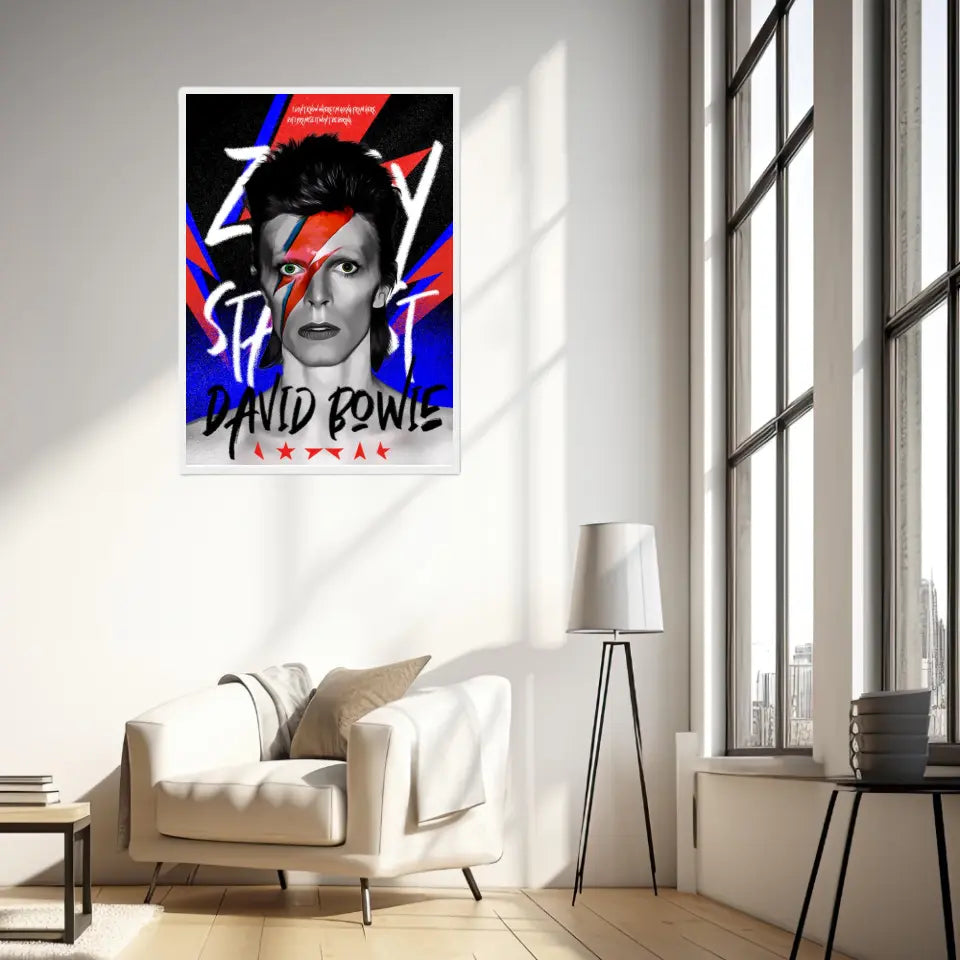 Affiche et Tableau Pop Art de David Bowie