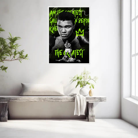 Affiche et Tableau Pop Art de Mohamed Ali