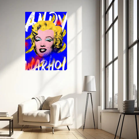 Affiche et Tableau Pop Art de Andy Warhol Marilyn Monroe