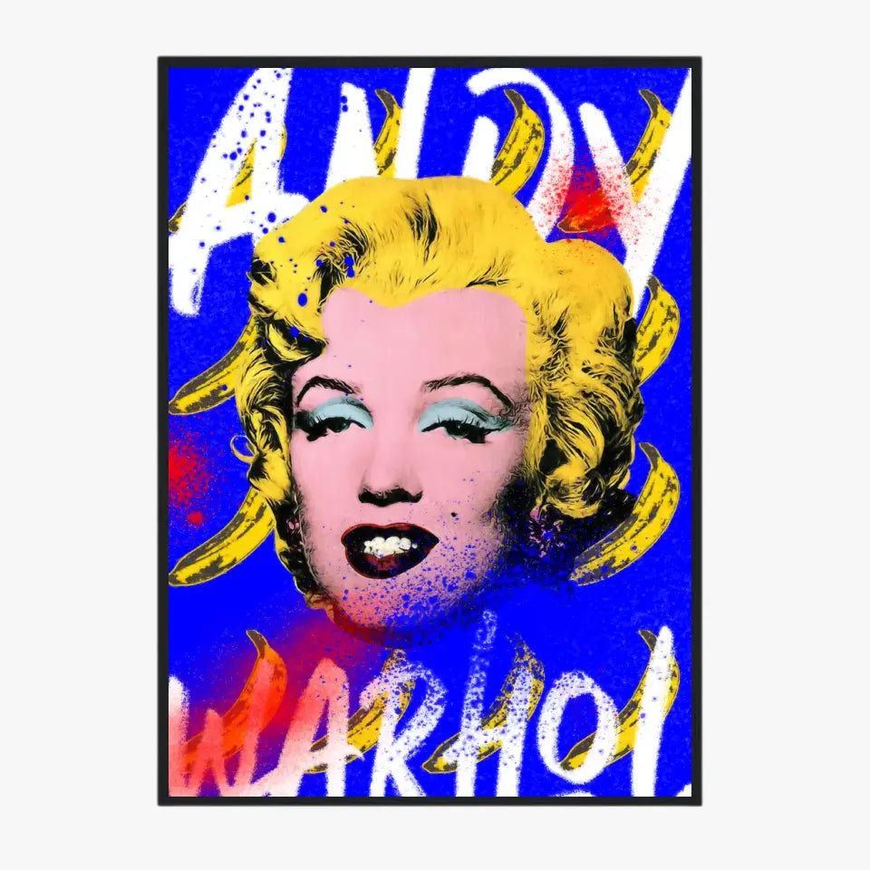 Affiche et Tableau Pop Art de Andy Warhol Marilyn Monroe