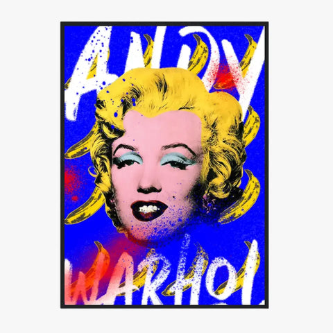 Affiche et Tableau Pop Art de Andy Warhol Marilyn Monroe