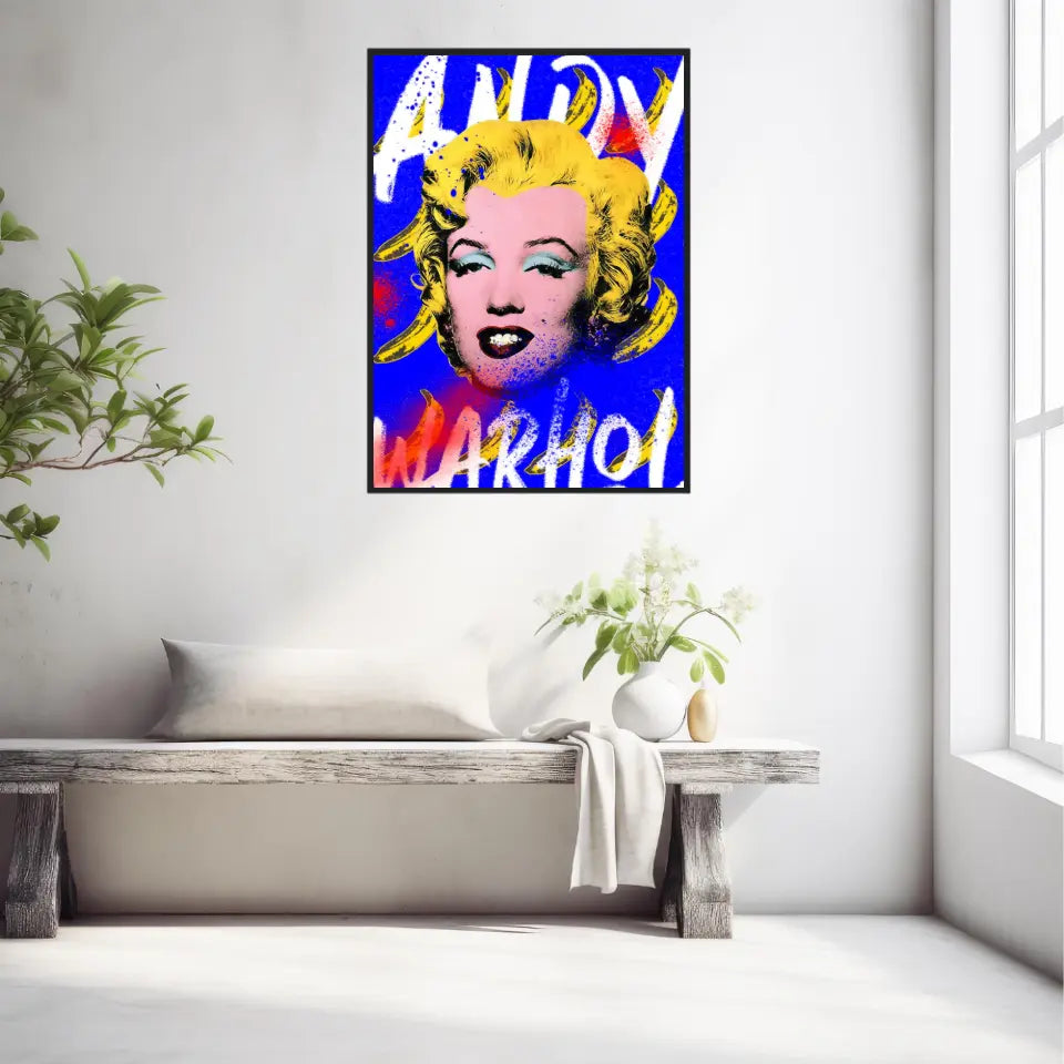 Affiche et Tableau Pop Art de Andy Warhol Marilyn Monroe