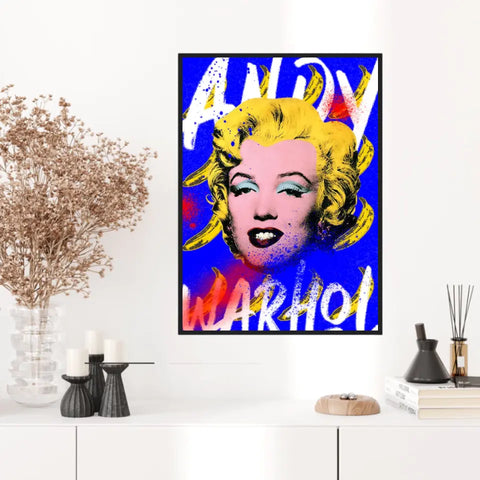 Affiche et Tableau Pop Art de Andy Warhol Marilyn Monroe