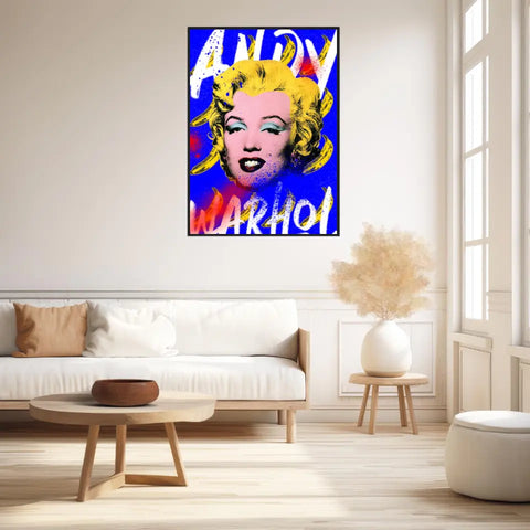 Affiche et Tableau Pop Art de Andy Warhol Marilyn Monroe
