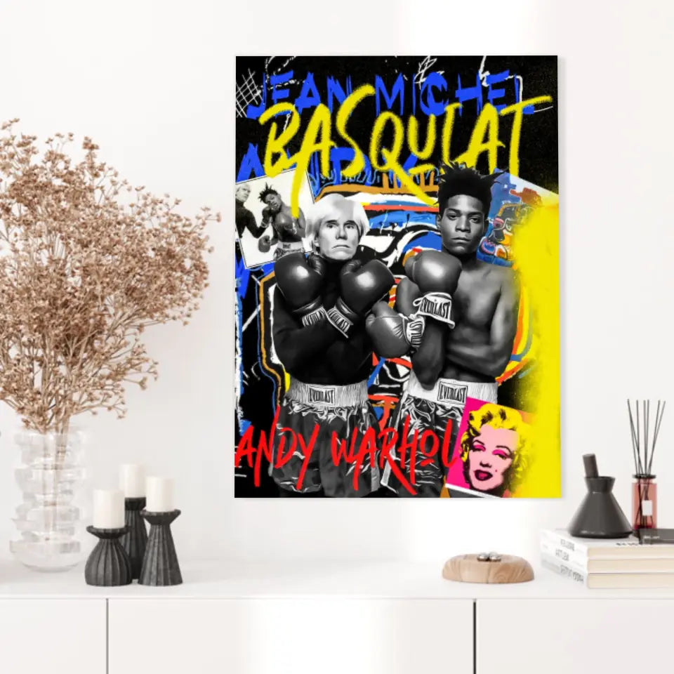 Affiche et Tableau Pop Art de Jean Michel Basquiat Warhol Monroe