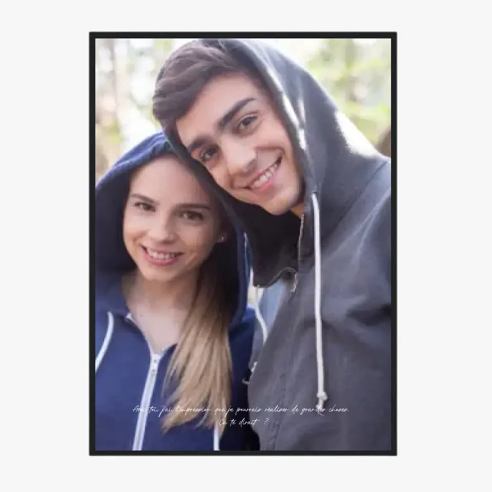 Tableau Personnalisé Photo Copain