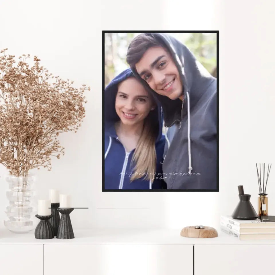 Tableau Personnalisé Photo Copain