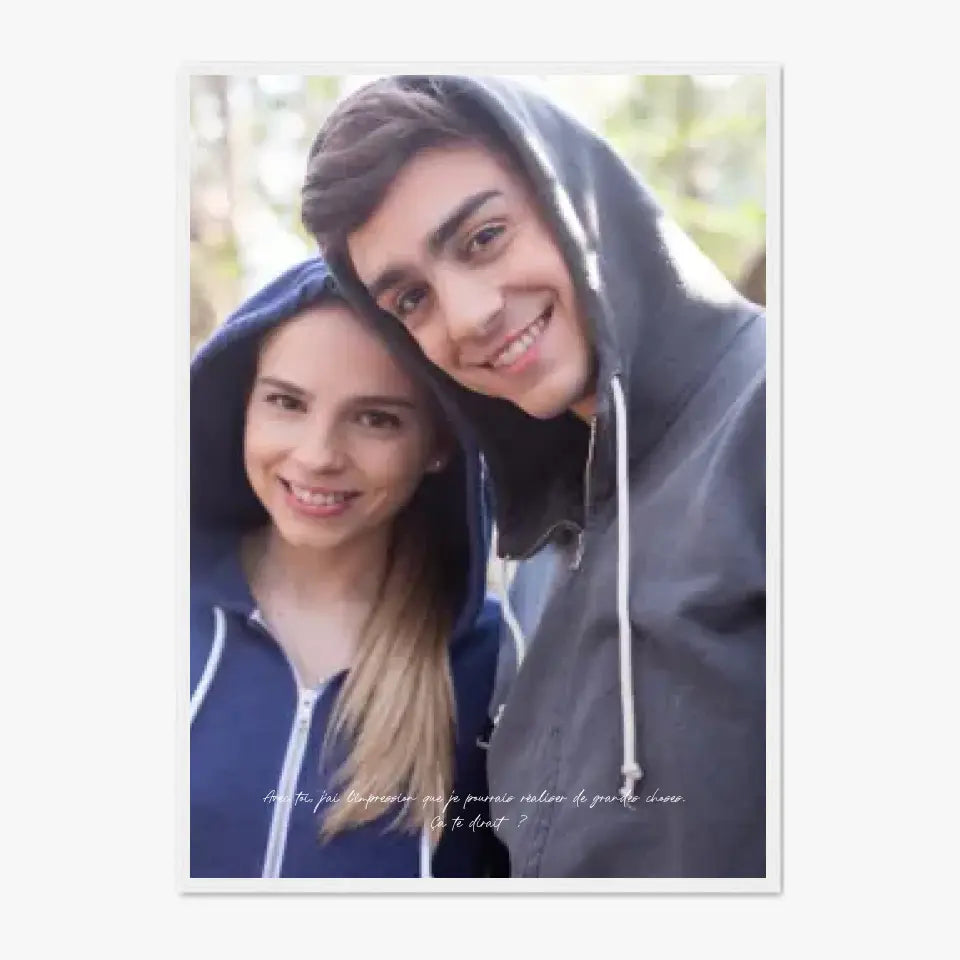 Tableau Personnalisé Photo Copain