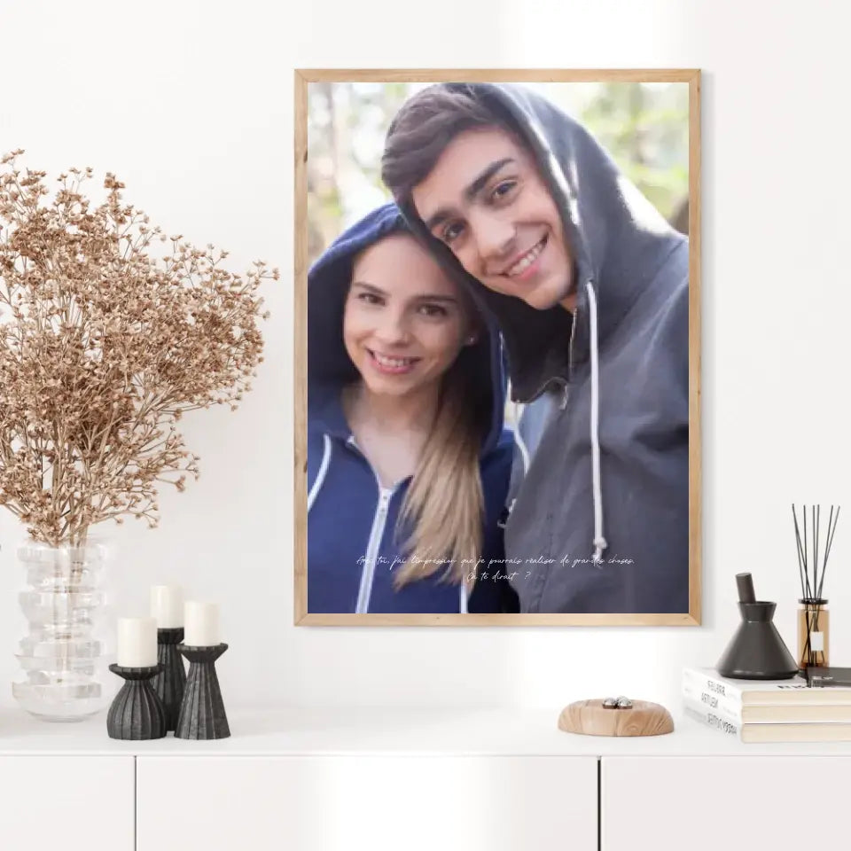 Tableau Personnalisé Photo Copain