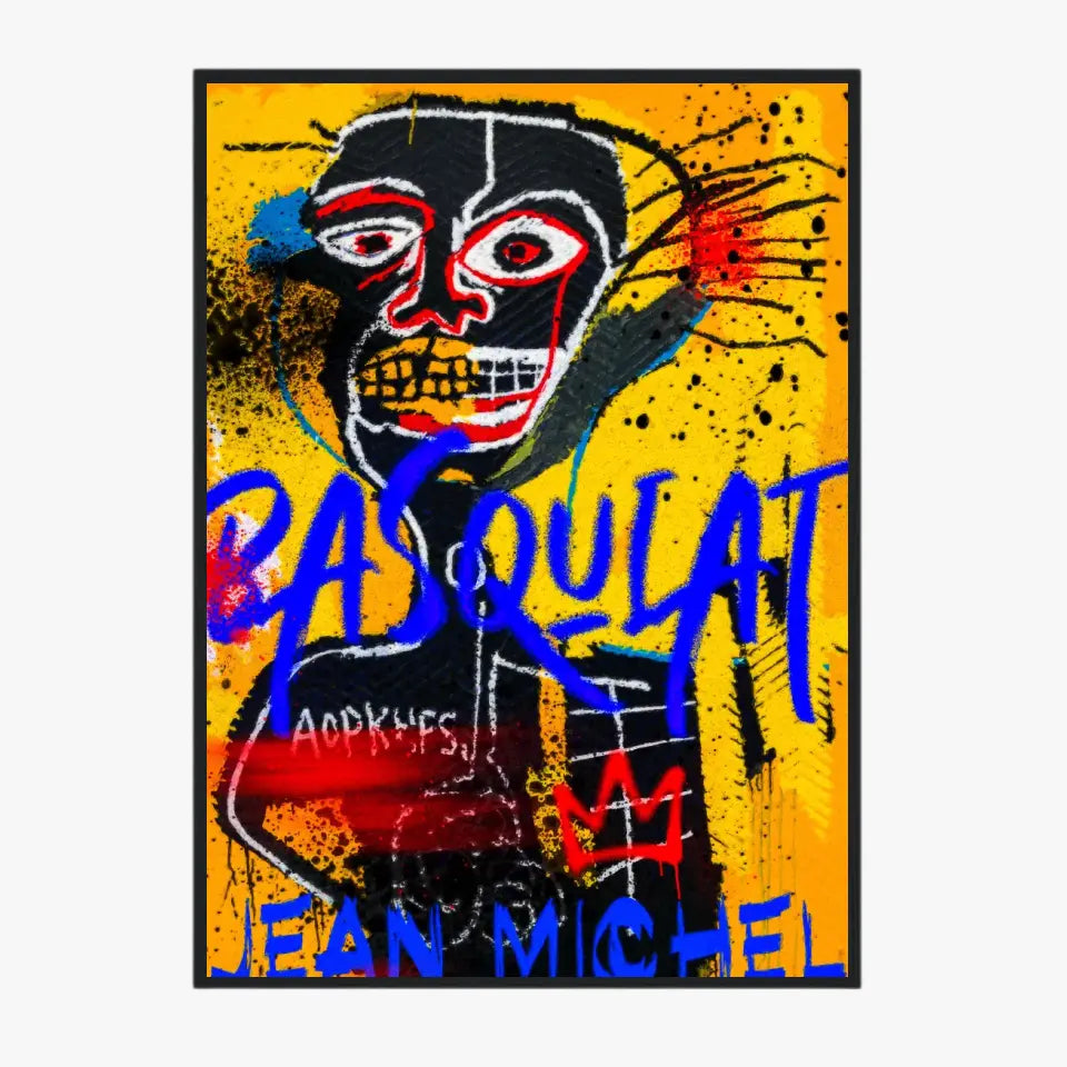 Affiche et Tableau Pop Art de Jean Michel Basquiat Cabeza