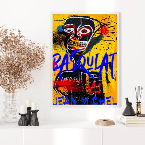 Affiche et Tableau Pop Art de Jean Michel Basquiat Cabeza