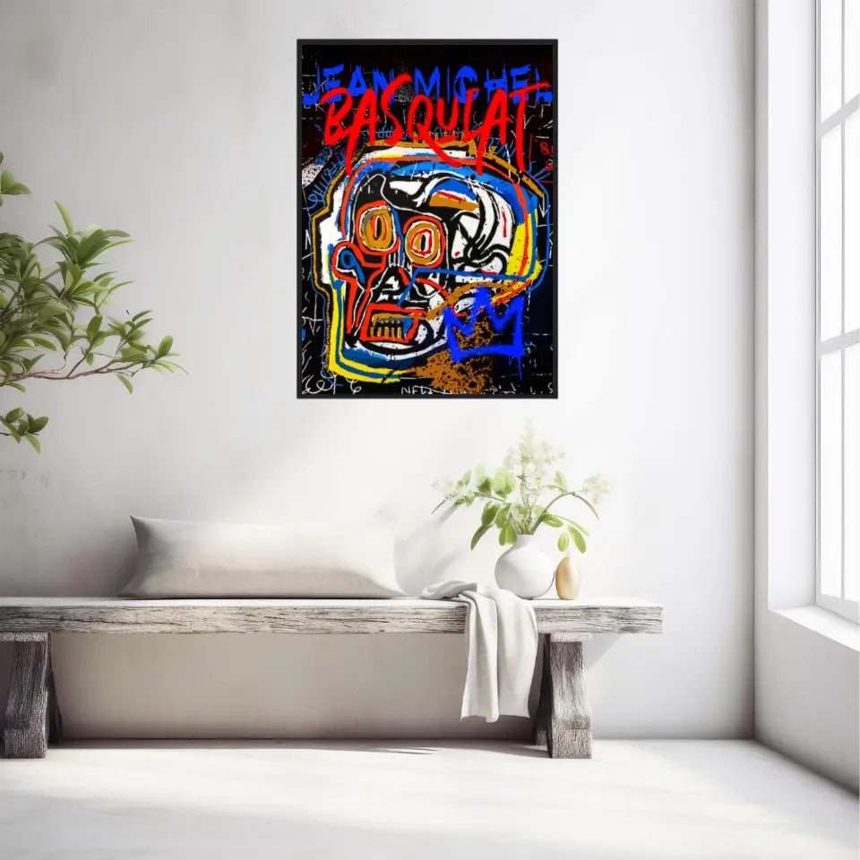 Affiche et Tableau Pop Art de Jean Michel Basquiat Head Artist Proof