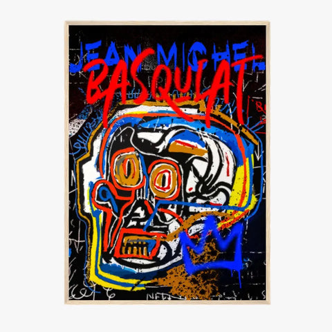 Affiche et Tableau Pop Art de Jean Michel Basquiat Head Artist Proof