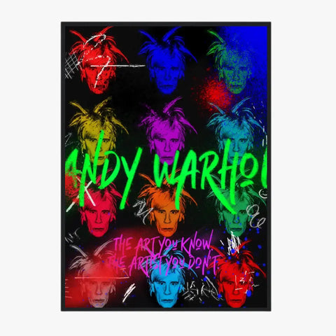 Affiche et Tableau Pop Art de Andy Warhol The Art