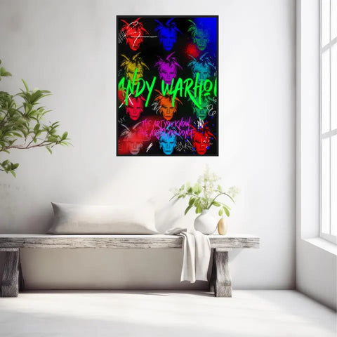 Affiche et Tableau Pop Art de Andy Warhol The Art