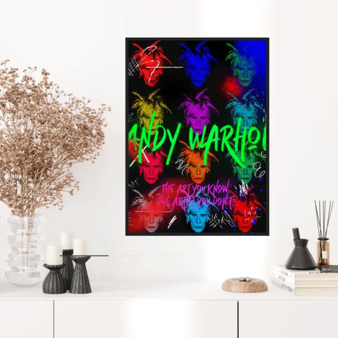 Affiche et Tableau Pop Art de Andy Warhol The Art