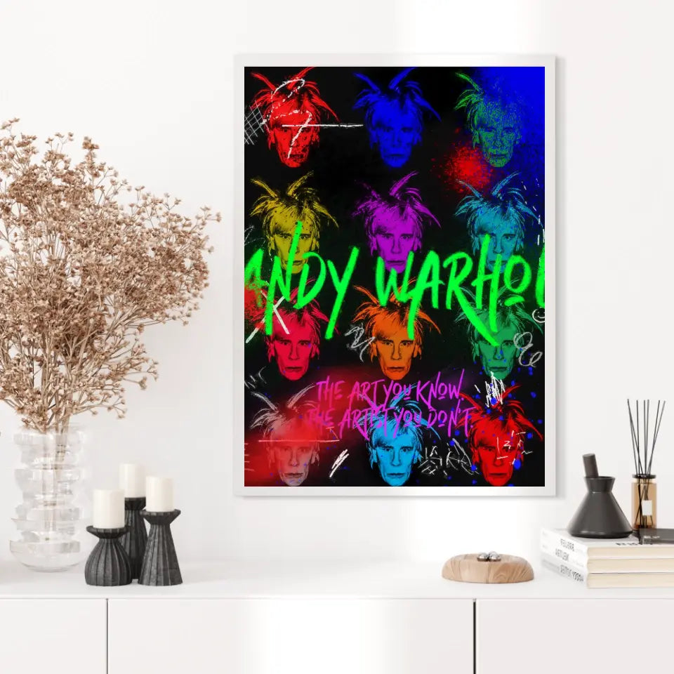 Affiche et Tableau Pop Art de Andy Warhol The Art