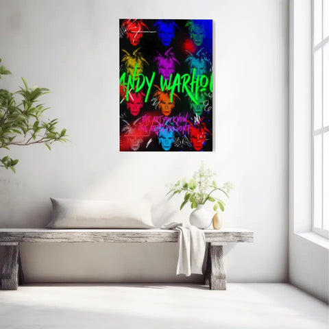 Affiche et Tableau Pop Art de Andy Warhol The Art