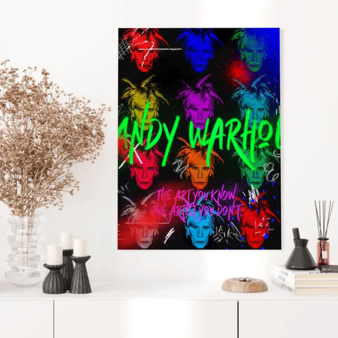 Affiche et Tableau Pop Art de Andy Warhol The Art