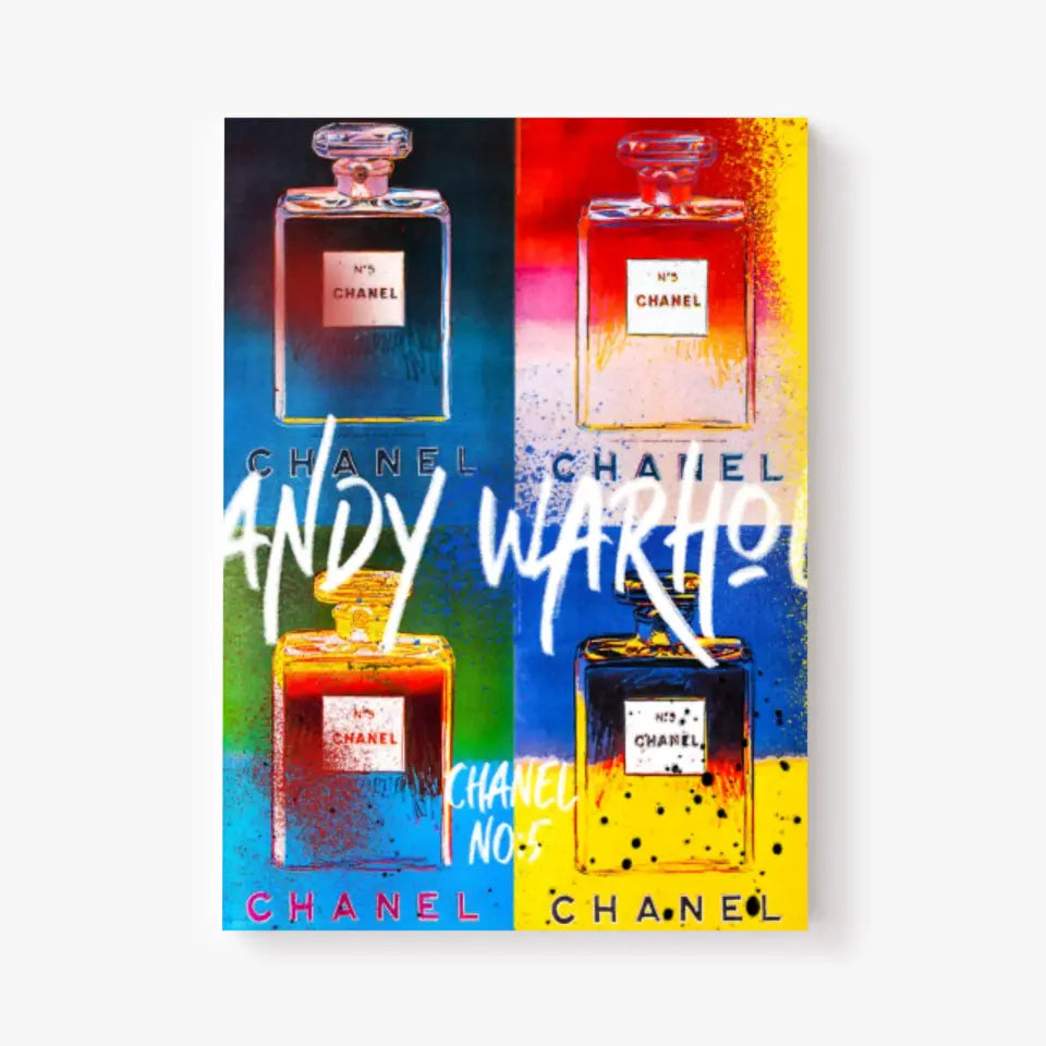 Affiche et Tableau Pop Art de Andy Warhol Chanel