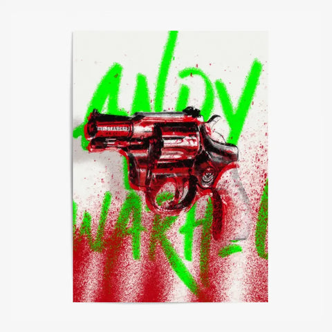 Affiche et Tableau Pop Art de Andy Warhol Revolver