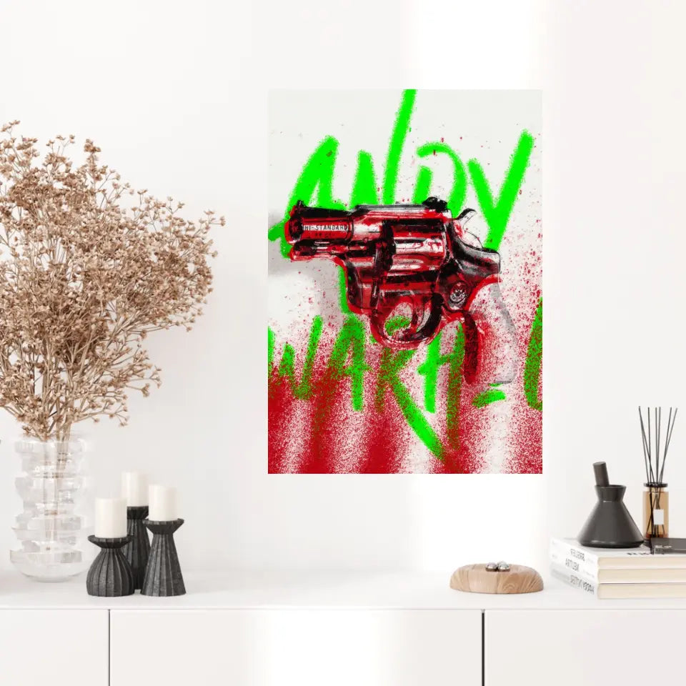 Affiche et Tableau Pop Art de Andy Warhol Revolver
