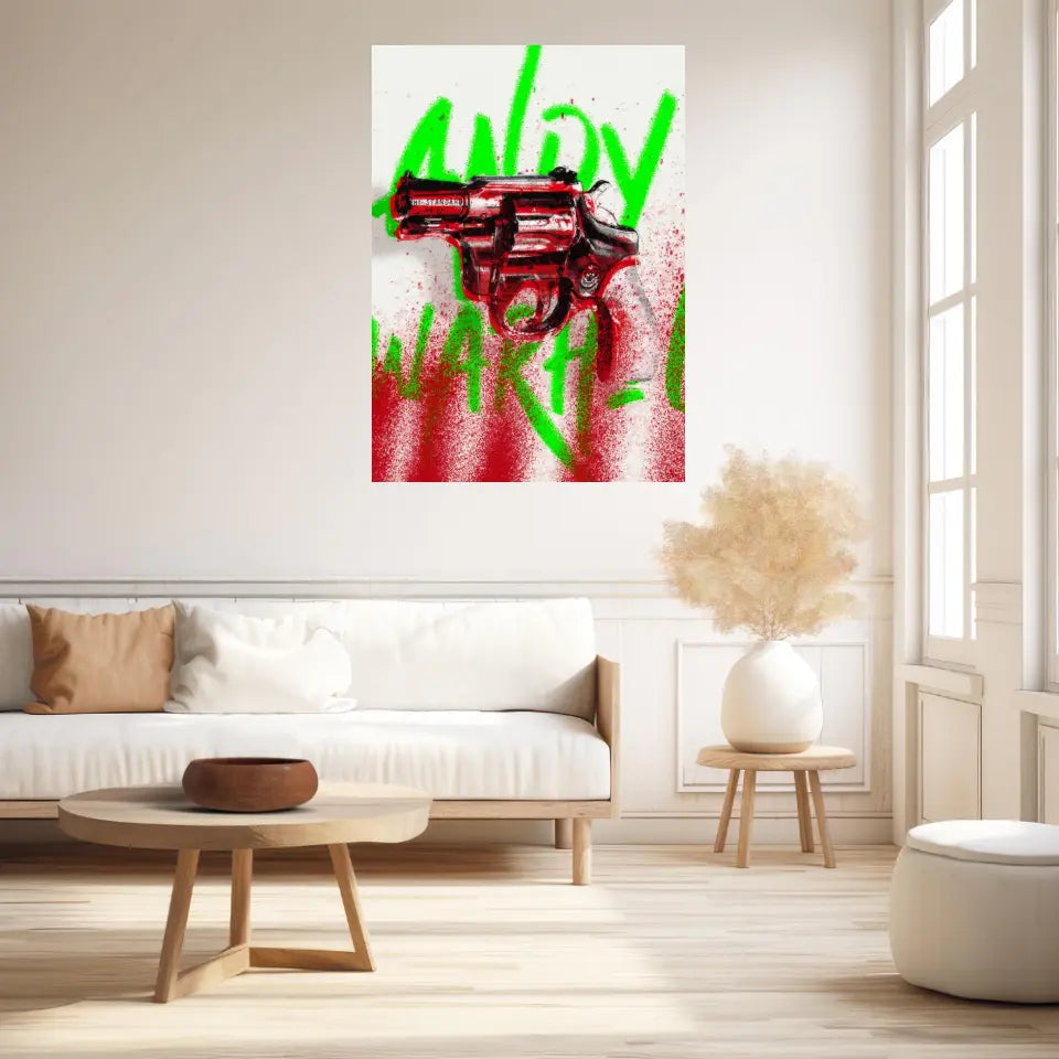 Affiche et Tableau Pop Art de Andy Warhol Revolver