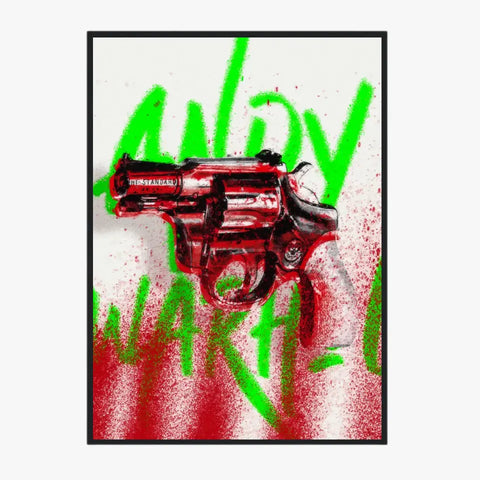 Affiche et Tableau Pop Art de Andy Warhol Revolver