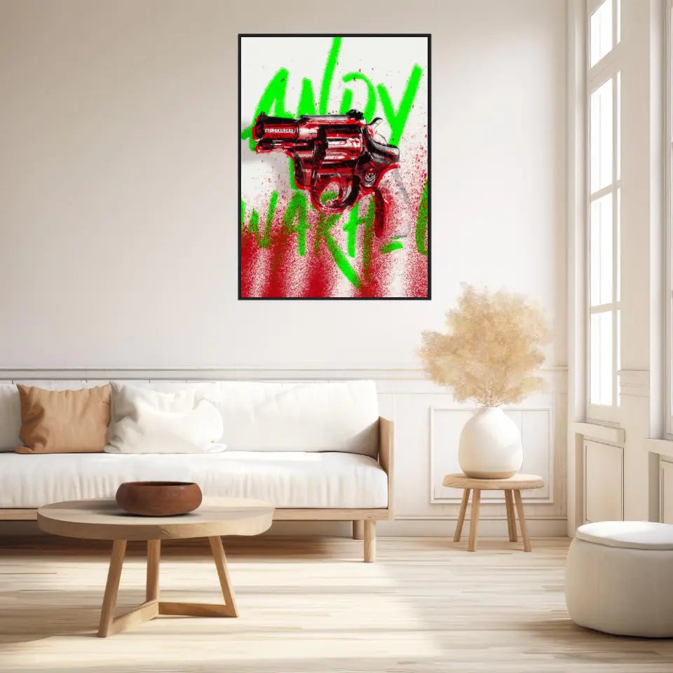 Affiche et Tableau Pop Art de Andy Warhol Revolver