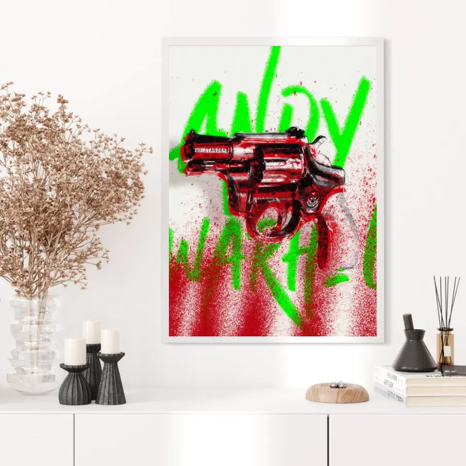Affiche et Tableau Pop Art de Andy Warhol Revolver
