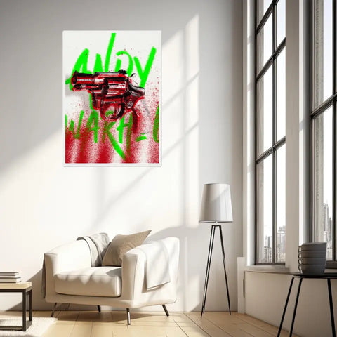 Affiche et Tableau Pop Art de Andy Warhol Revolver