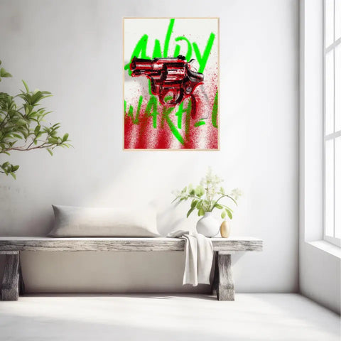Affiche et Tableau Pop Art de Andy Warhol Revolver
