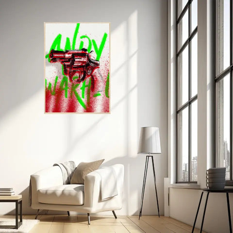 Affiche et Tableau Pop Art de Andy Warhol Revolver