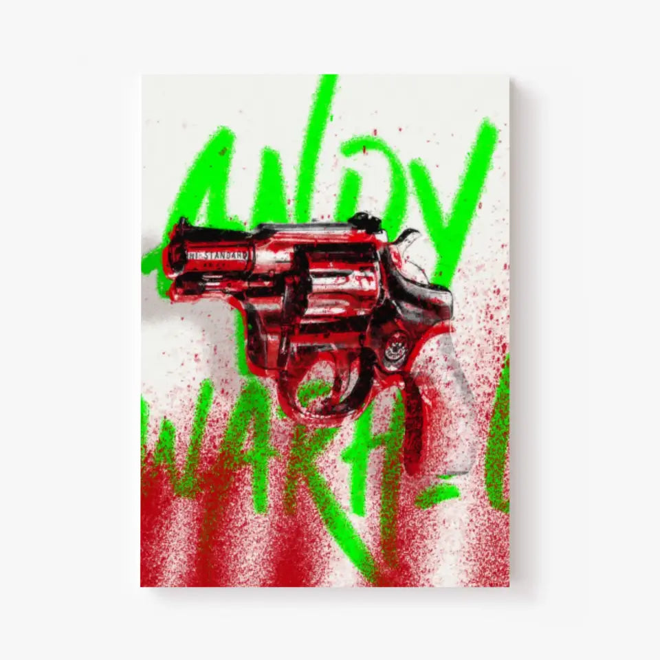 Affiche et Tableau Pop Art de Andy Warhol Revolver