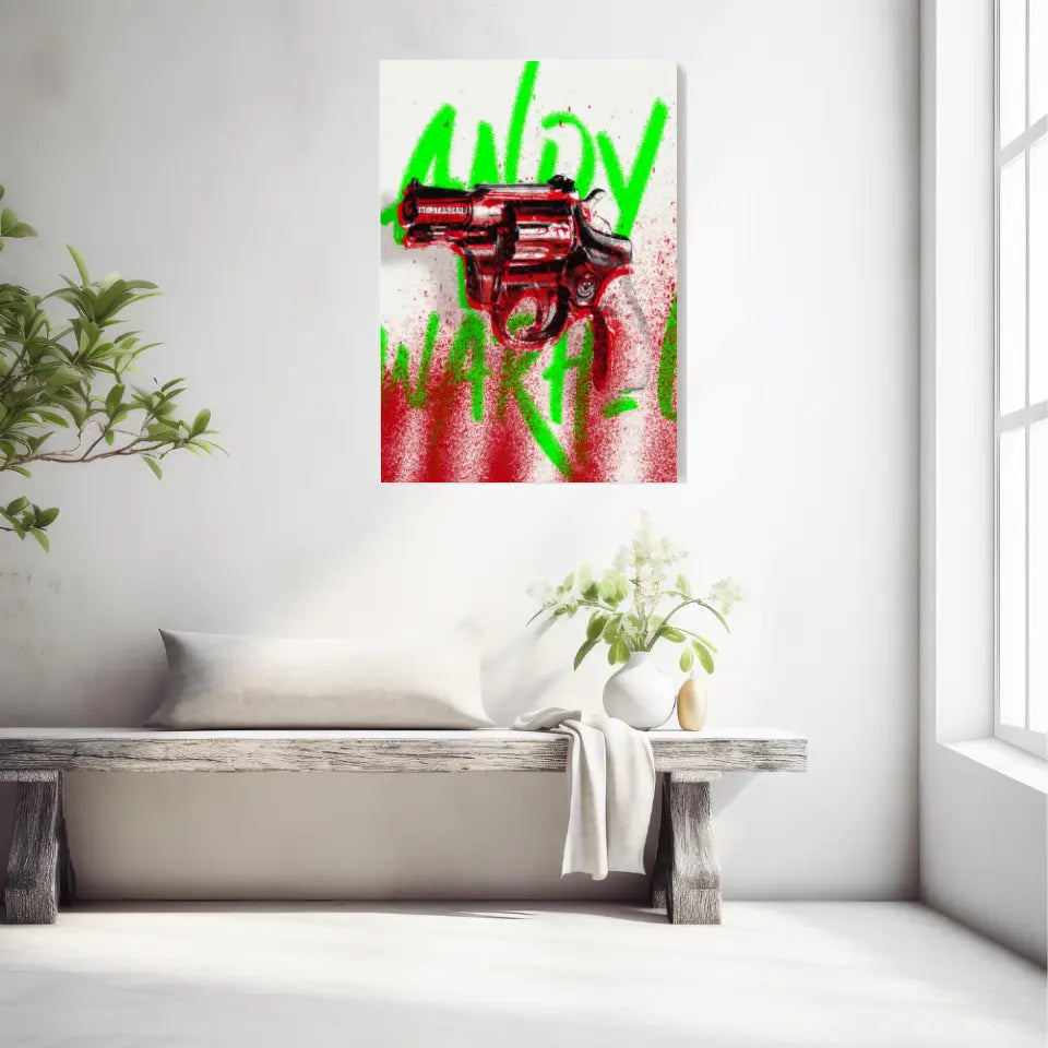 Affiche et Tableau Pop Art de Andy Warhol Revolver