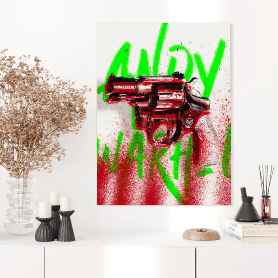 Affiche et Tableau Pop Art de Andy Warhol Revolver