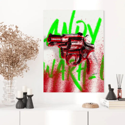 Affiche et Tableau Pop Art de Andy Warhol Revolver