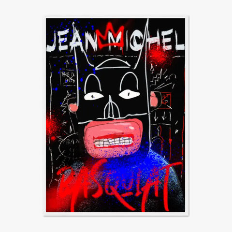 Affiche et Tableau Pop Art de Jean Michel Basquiat Batman