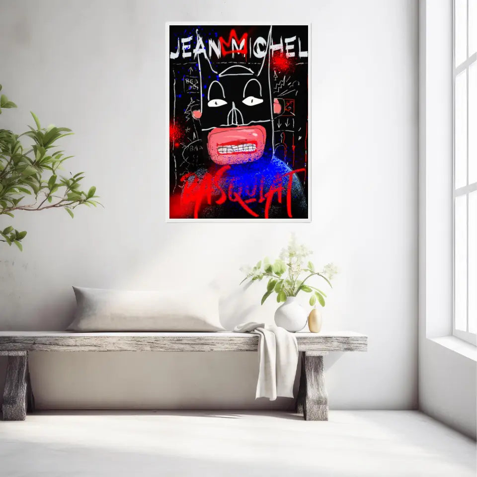 Affiche et Tableau Pop Art de Jean Michel Basquiat Batman