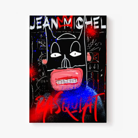 Affiche et Tableau Pop Art de Jean Michel Basquiat Batman